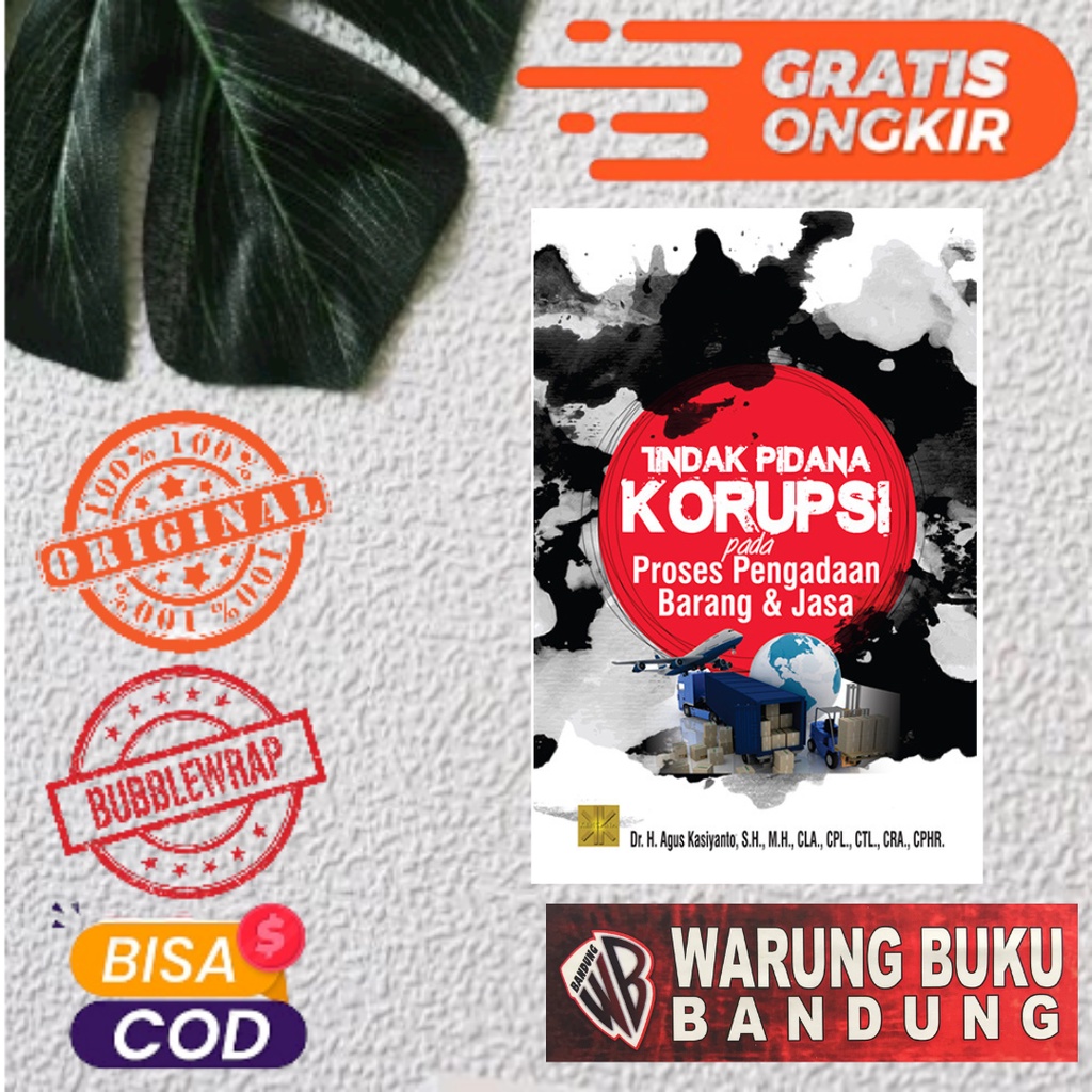 Jual Buku Tindak Pidana Korupsi Pada Proses Pengadaan Barang Dan Jasa