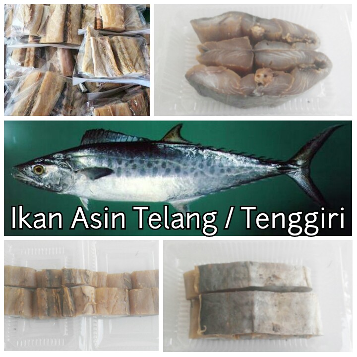 Jual Ikan Asin Tenggiri Telang 500gr Shopee Indonesia