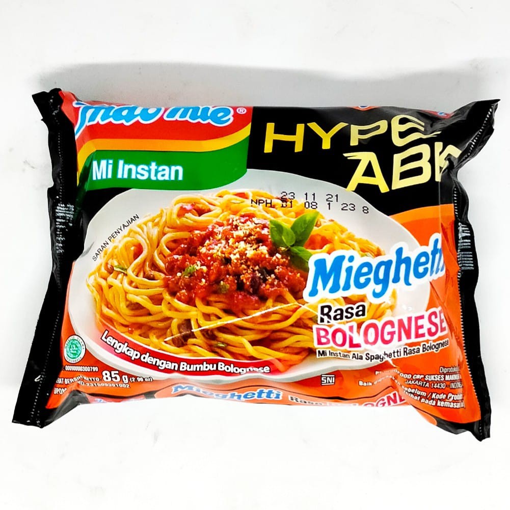 Jual INDOMIE MIEGHETTI RASA BALOGNESE Shopee Indonesia