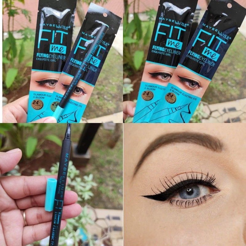 Jual Eyeliner Spidol Maybelline Fit Me Waterproof Shopee Indonesia