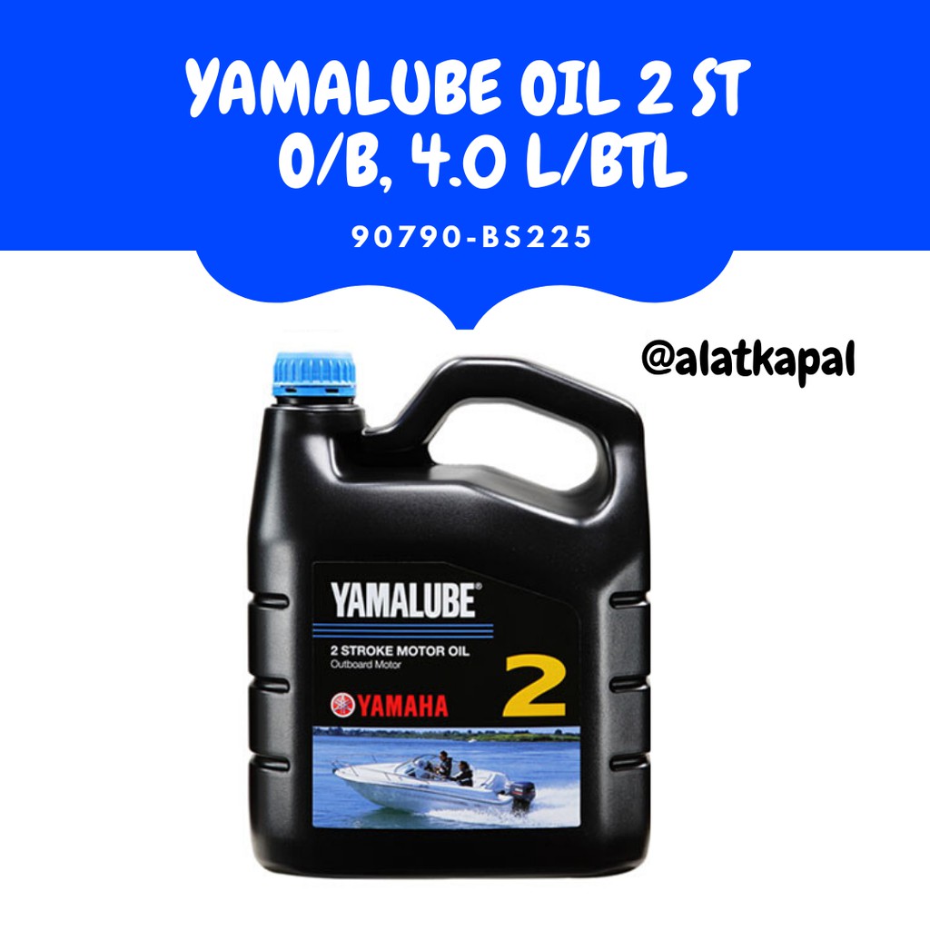 Jual YAMALUBE Oli Mesin Tempel Yamaha 2 Tak 4L Botol 90790 BS225