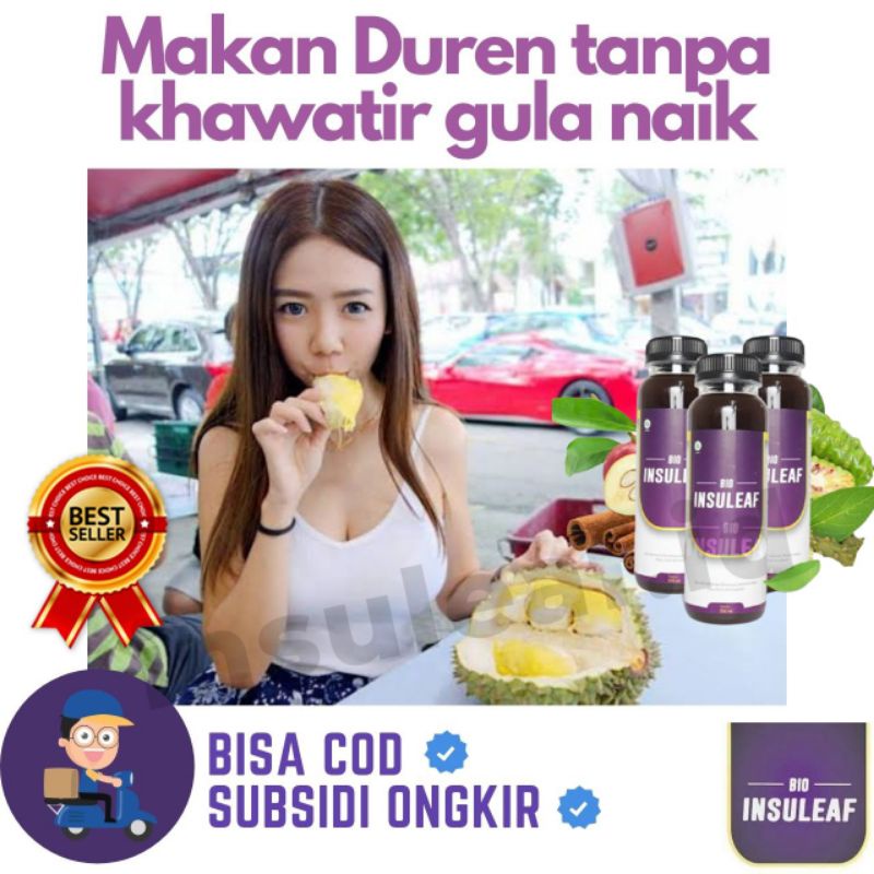 Jual Bio Insuleaf Solusi Diabetes Bahan Alami Botol Shopee