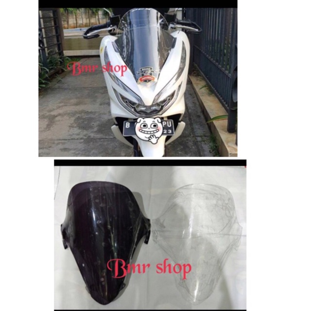 Jual Windshield Pcx 150 Lokal Visor Winsil Tameng Pcx 150 Lokal