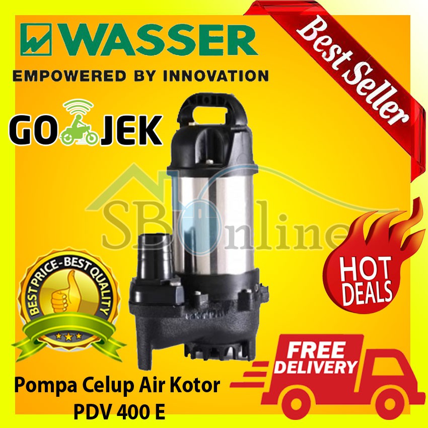 Jual Pompa Celup Air Kotor Wasser Pdv E Harga Pabrik Shopee Indonesia