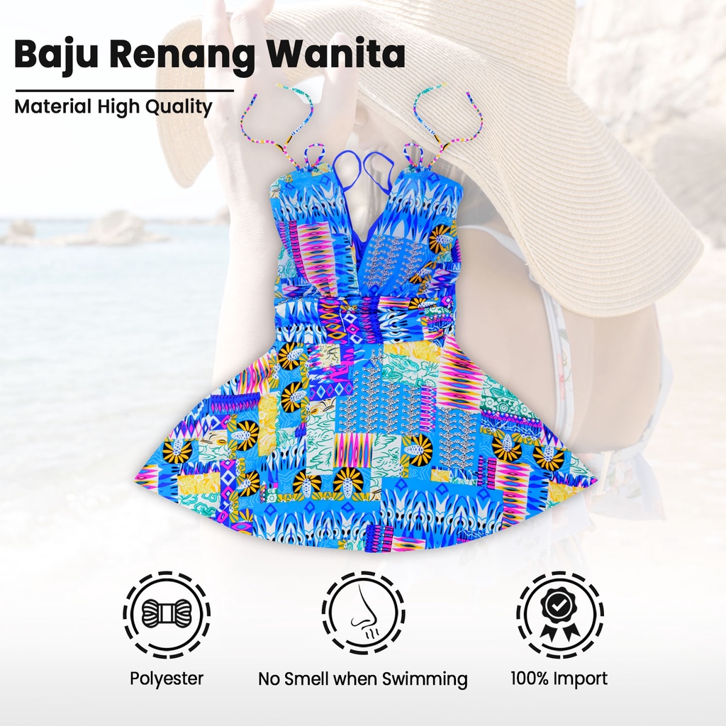 Jual Bikini Baju Renang Baru Fashionable Baja Seksi Sweater Rok One