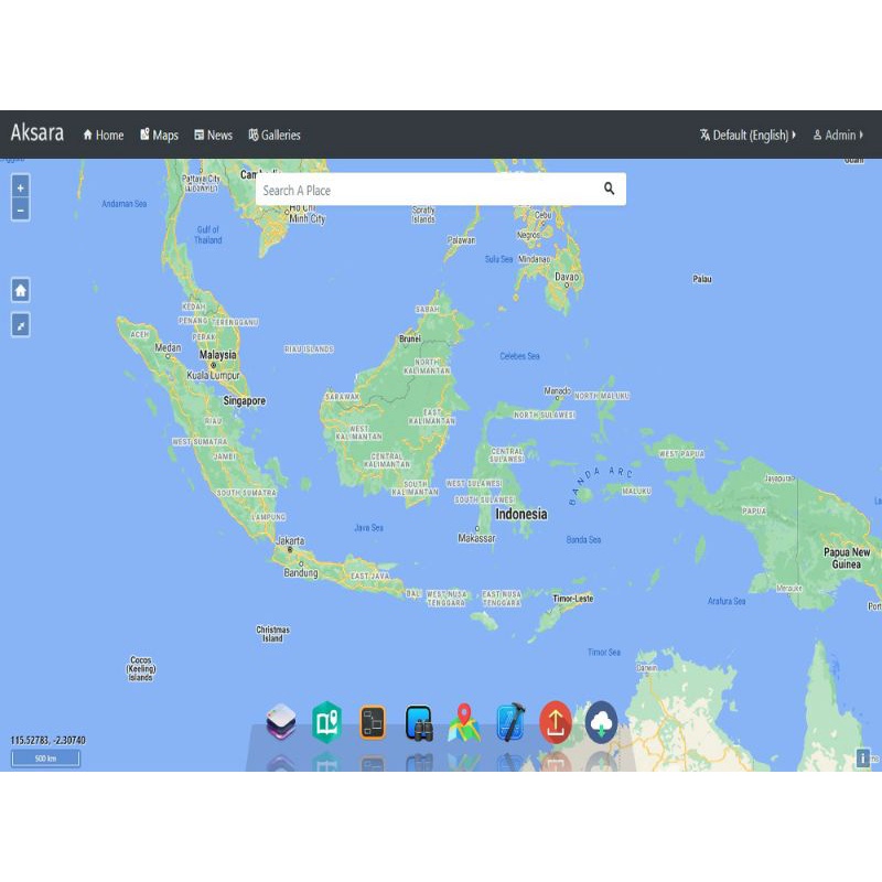 Jual Source Code Aksara Webgis Web Based Geographic Information System