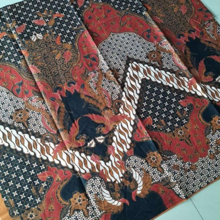 Jual Kain Batik Kota Solo Motif Merak Parang Gunungan Shopee Indonesia