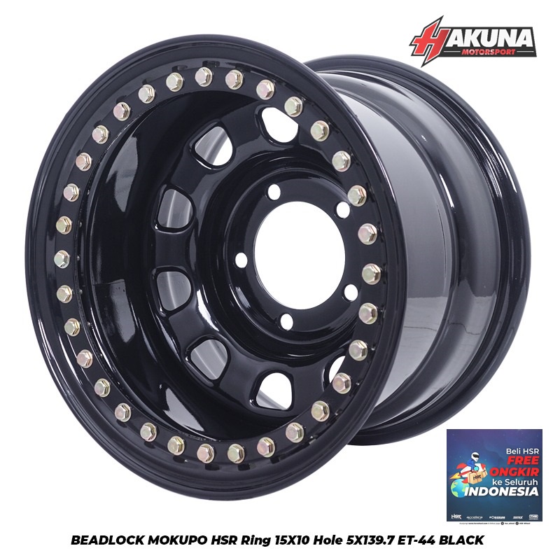 Jual Velg Mobil BEADLOCK DAYTONA R15 Lebar 10 Pcd 5x139 7 Katana Jeep