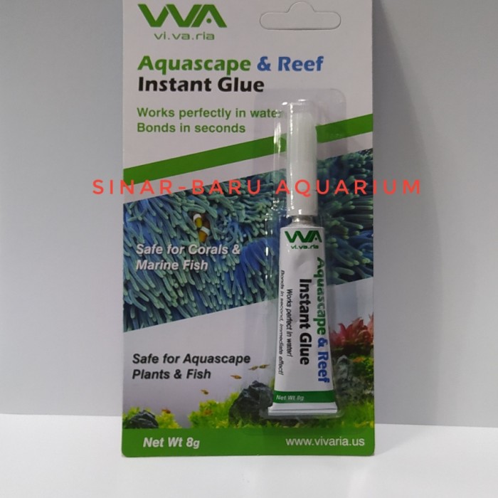 Jual LEM AQUASCAPE REEF VIVARIA INSTANT GLUE LEM CORAL LEM TANAMAN