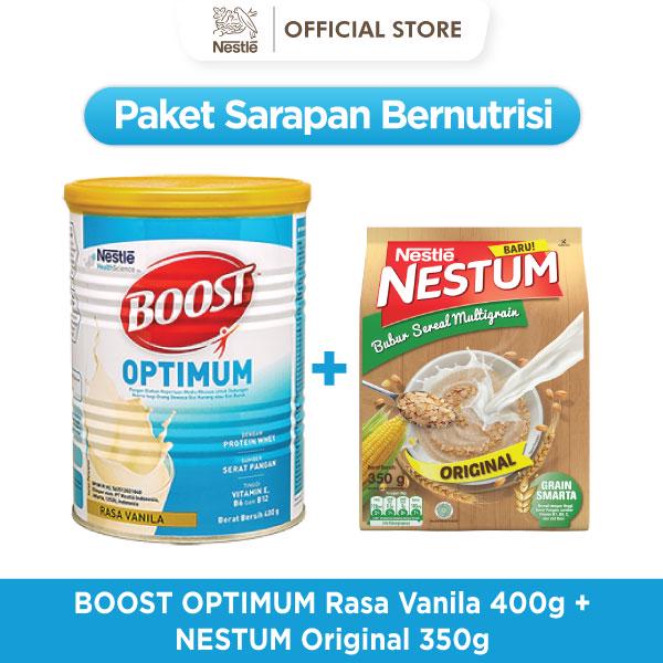 Jual Nestle Boost Optimum Susu Nutrisi Vanila Dewasa Dan Lansia Kaleng