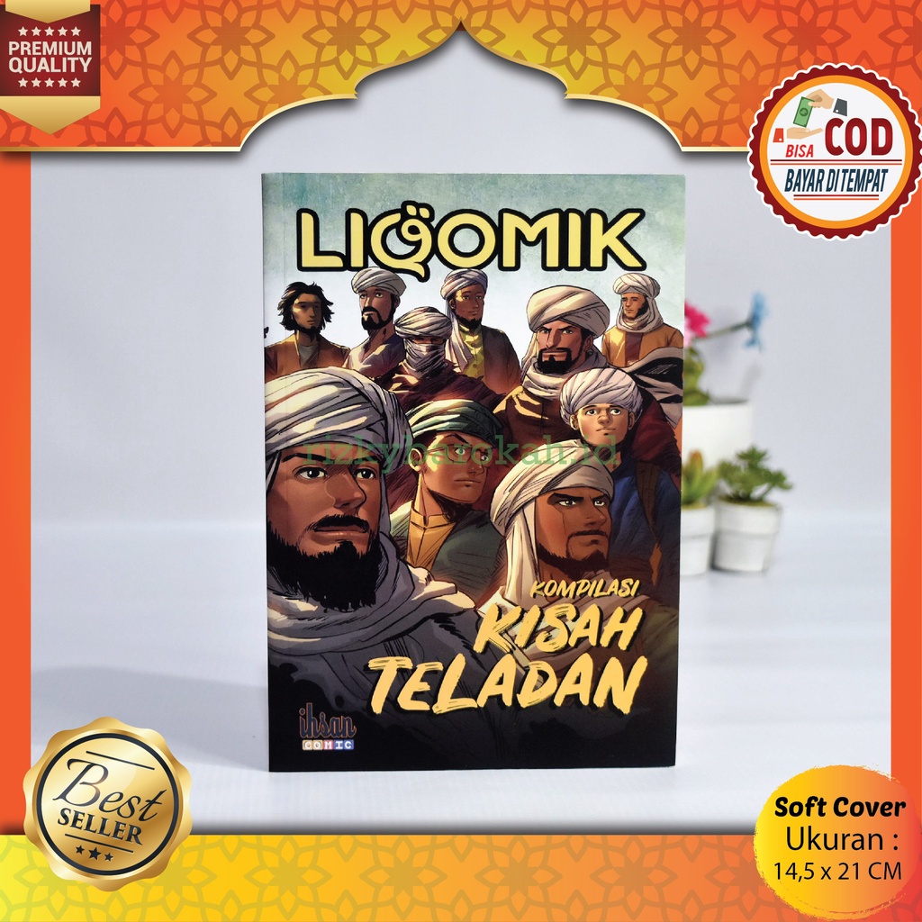 Jual Komik Islami Liqomik Likomik Kompilasi Kisah Teladan Penerbit