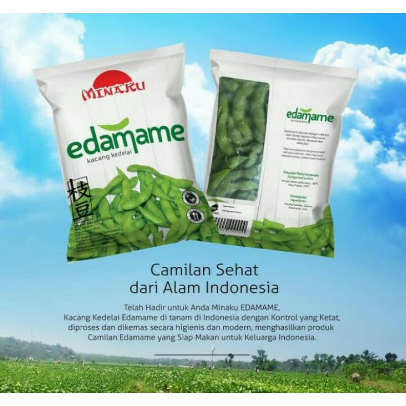 Jual Edamame Kacang Kedelai G Shopee Indonesia