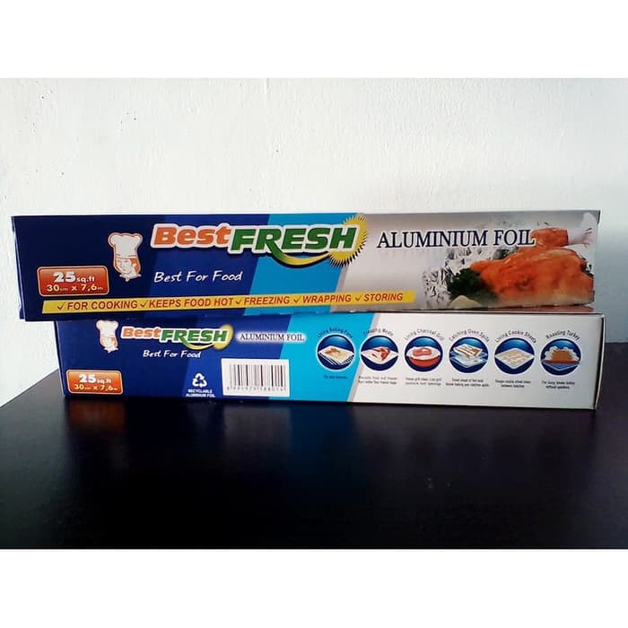 Jual Aluminium Foil Roll Best Fresh For Food Cm X M Cm X M