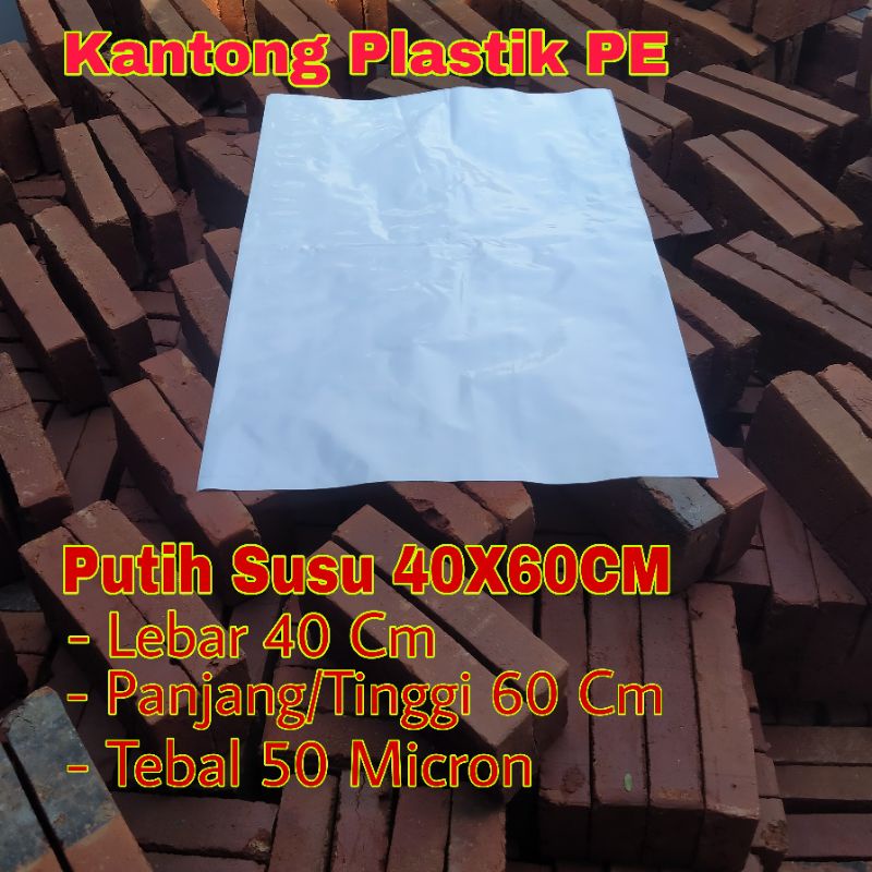 Jual Plastik Sampah Putih Susu X Cm Kantong Sampah Putih X