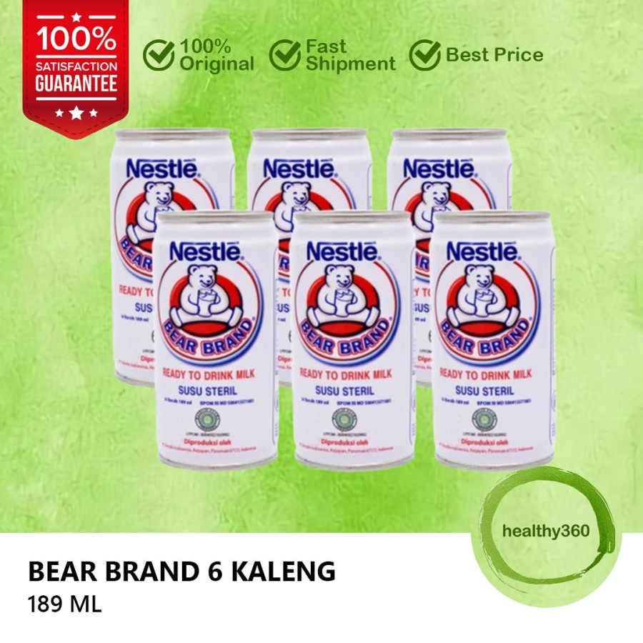 Jual Nestle Bear Brand Susu Beruang Susu Sapi Steril Kaleng X Ml