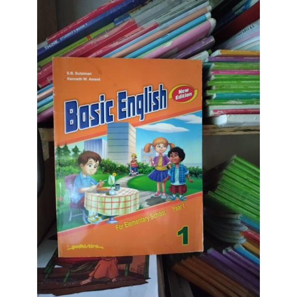 Jual Buku Bahasa Inggris Basic English Kelas Sd I Sd Yudistira