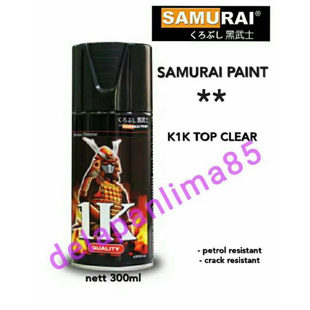 Jual Samurai Paint Clear K K Top Clear Bening Cat Semprot Pylox Pilox