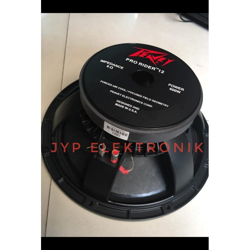 Jual KOMPONEN SPEAKER PEAVEY PRO RIDER 12 INCH 600 WATT Shopee Indonesia