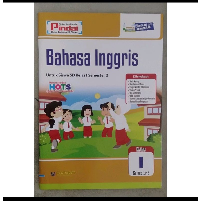 Jual LKS Bahasa Inggris Kelas 1 Semester 2 Kurikulum Merdeka Shopee