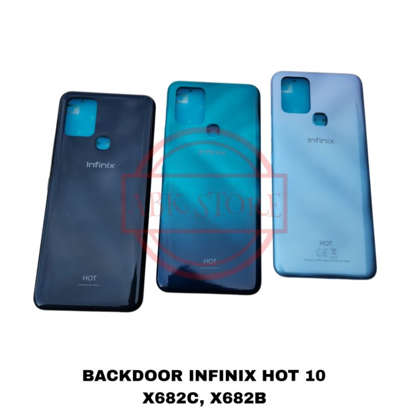 Jual TUTUP BELAKANG BACKDOOR BACKCOVER BACK CASING INFINIX HOT 10 X682B