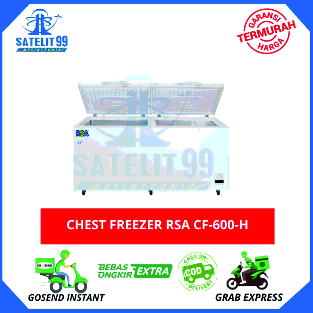 Jual Chest Freezer 500 Liter RSA CF 600H Shopee Indonesia