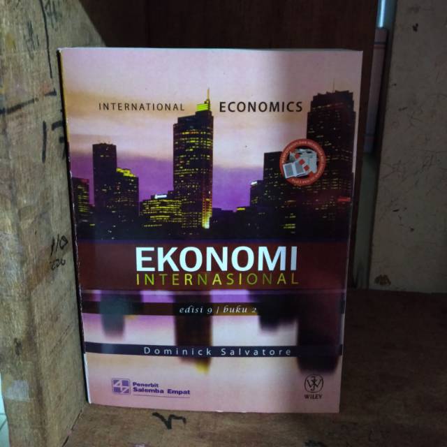 Jual Buku Ekonomi Internasional Edisi Jilid Dominik Salvator