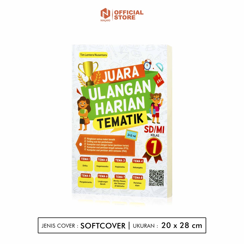 Jual Buku Sekolah Buku Tematik Juara Ulangan Harian Untuk Sd Kelas