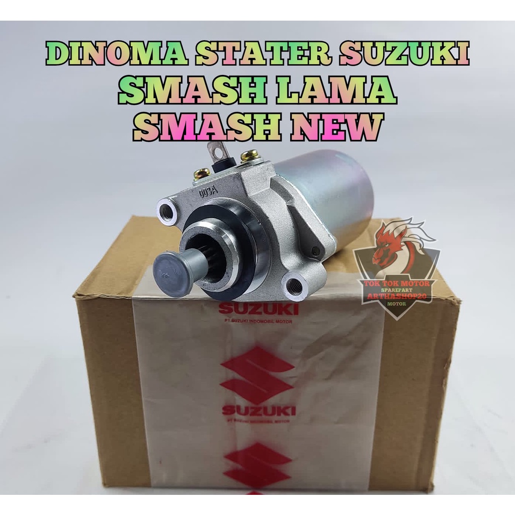 Jual DINAMO STATER STARTER ASLI ORIGINAL SUZUKI SGP MOTOR SUZUKI SMASH