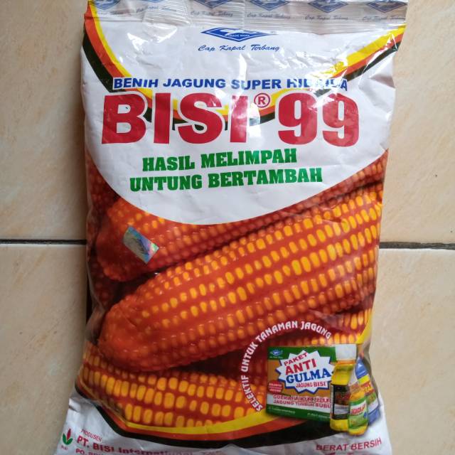 Jual Benih Jagung Super Hibrida Bisi Cap Kapal Terbang Shopee