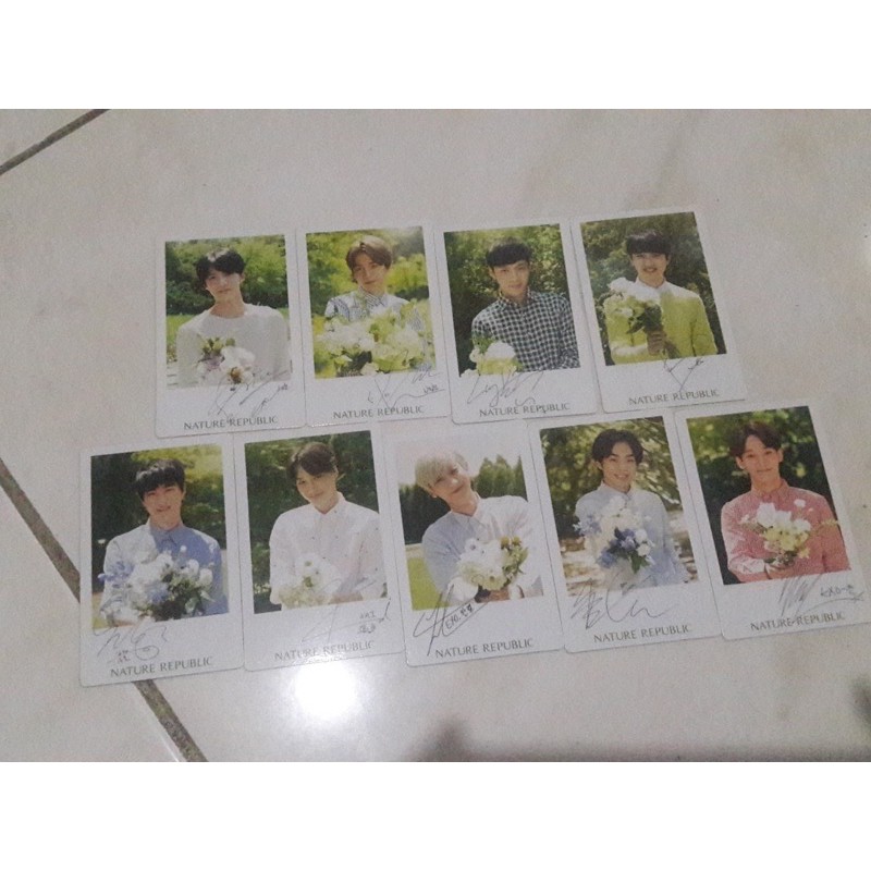 Jual Exo Pc Exo Natrep Exo Nature Republic Photocard Exo Natrep