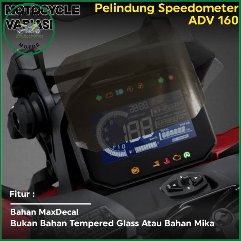 Jual Stiker Pelindung Spidometer ADV 160 Stiker Pelindung Speedometer