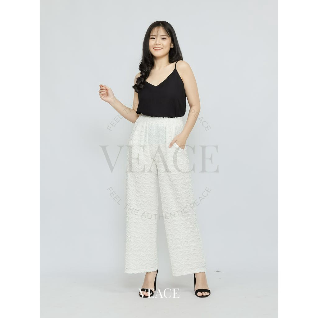 Jual VEACE Areum High Waist Pant Celana Bawahan Cloud Panjang Kulot