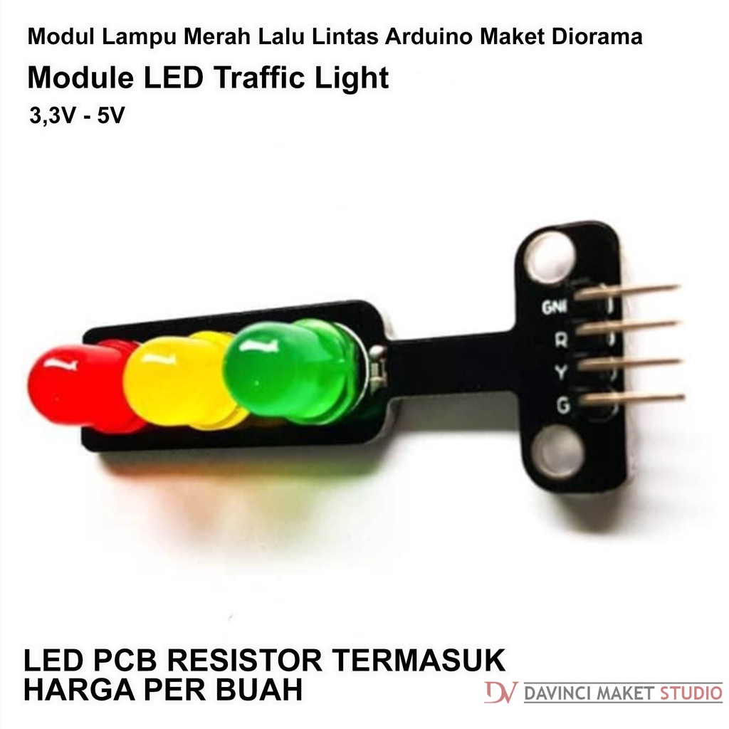 Jual Modul Led Simulasi Lampu Lalu Lintas Diorama Traffic Lights