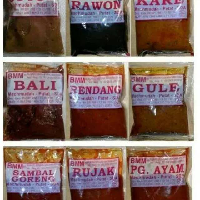 Jual Bumbu Masak Machmudah Bmm Shopee Indonesia