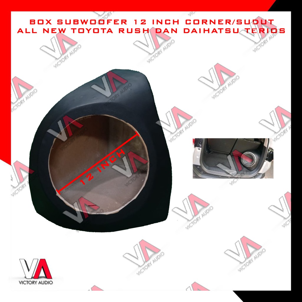 Jual Box Sudut Bahan Mdf Mm Subwoofer Audio Mobil Inch All New