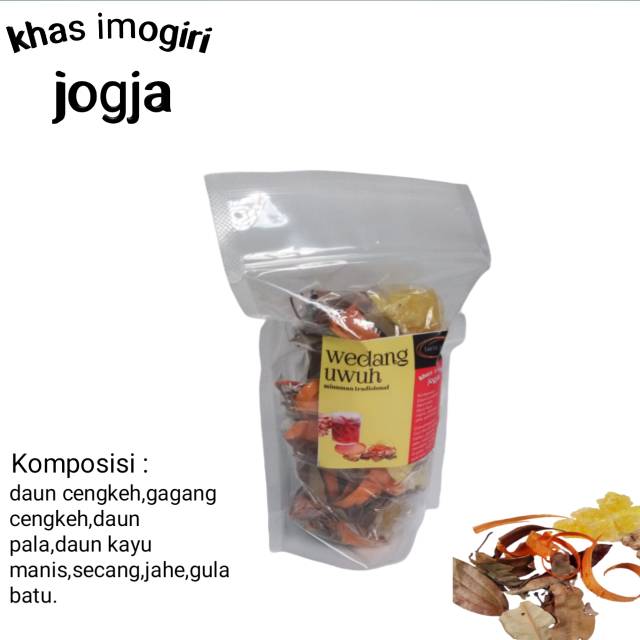 Jual Wedang Uwuh Asli Imogiri Minuman Rempah Khas Jogja Dilengkapi