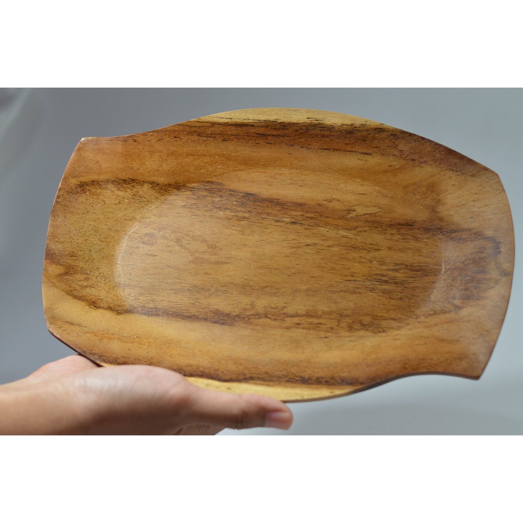 Jual Wooden Plates Simetris Piring Makan Kayu Simetris Shopee Indonesia