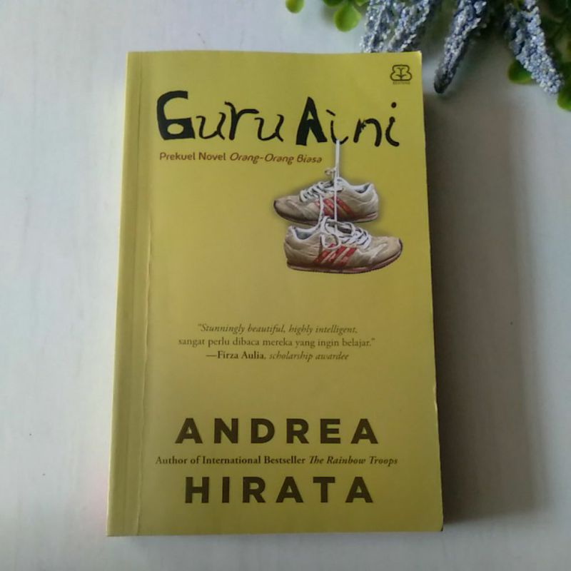 Jual Novel Andrea Hirata Guru Aini ORI Preloved Shopee Indonesia