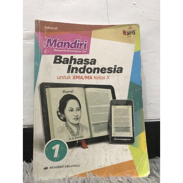 Jual BUKU MANDIRI BAHASA INDONESIA KELAS 10 PRELOVED MURAH Shopee