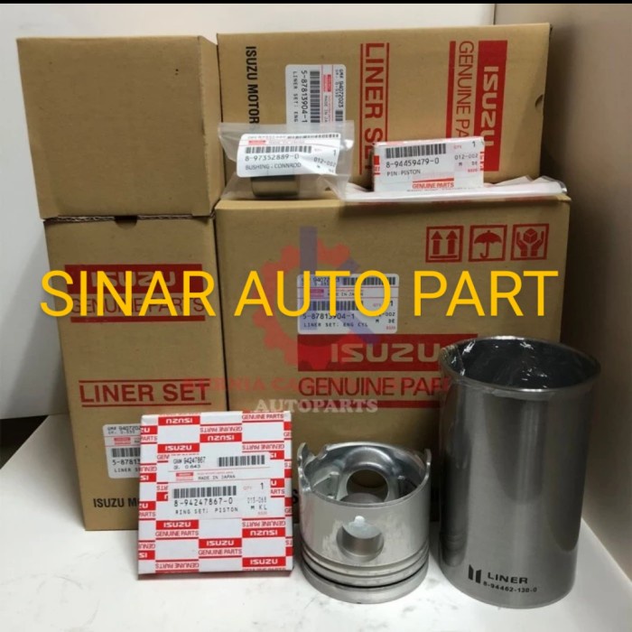 Jual SAP LINER KIT BORING SET ISUZU PANTHER 2 3cc C223 5 87813 245 1