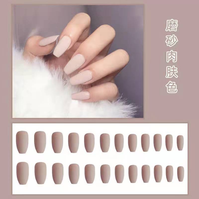 Jual Emmas Mart Kuku Palsu Matte Pcs False Fake Nails Matte Elegant