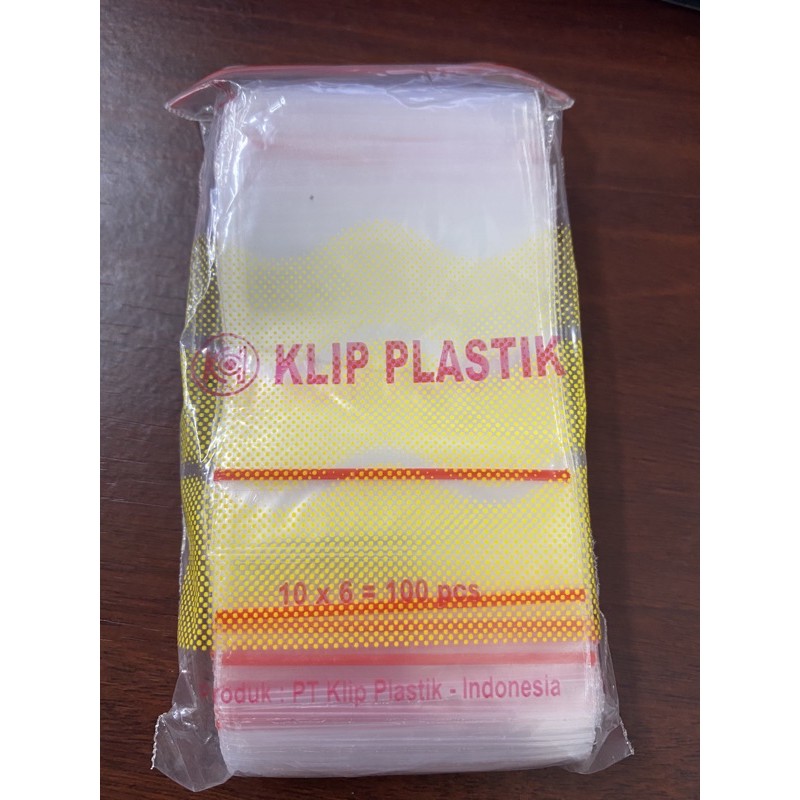 Jual PLASTIK KLIP 10 CM X 6 CM PLASTIK OBAT KLIP 10 CM X 6CM ISI