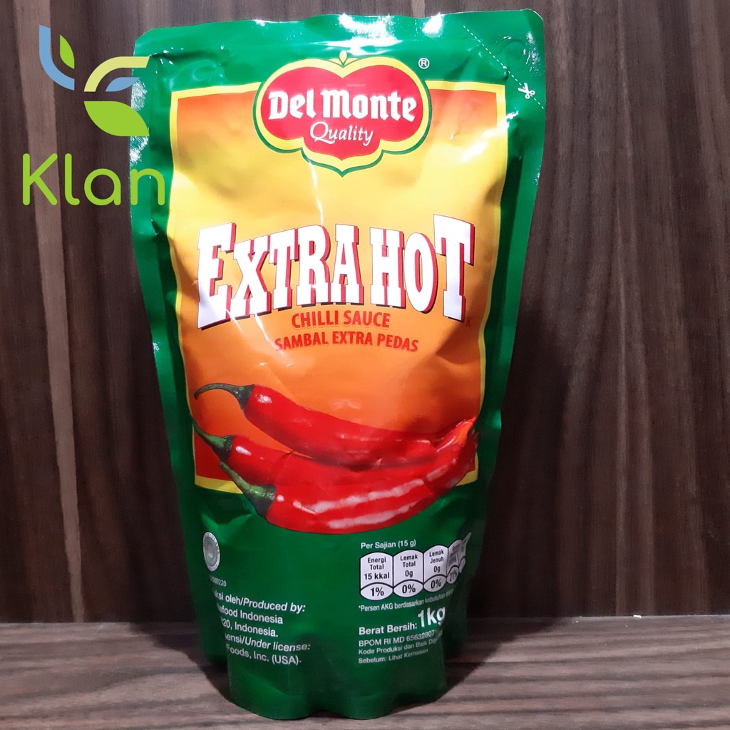 Jual DEL MONTE CHILI SAUCE EXTRA HOT DELMONTE SAUS SAOS PEDAS KG