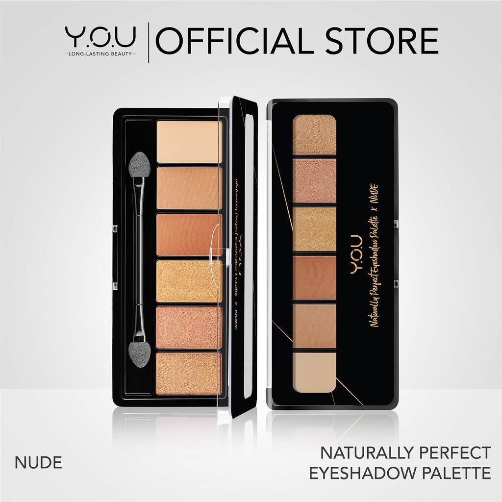 Jual YOU Basic Collection Naturally Perfect Eyeshadow Palette NUDE