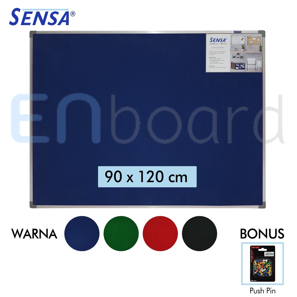 Jual Softboard Pin Board Cork Board Papan Pengumuman Mading