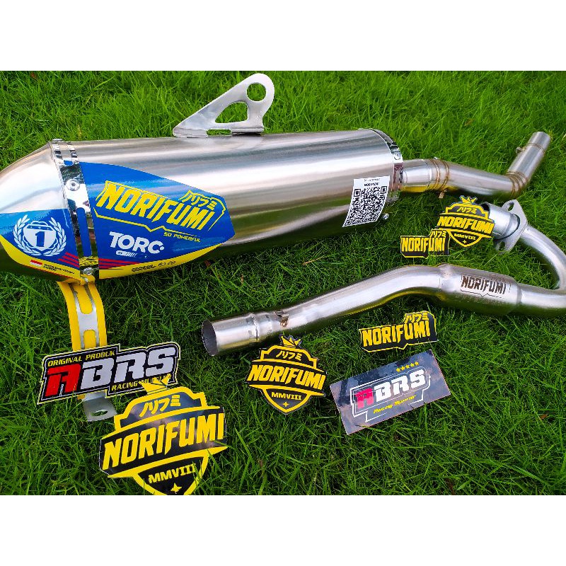 Jual Knalpot Norifumi Torc Panjang Pnp Klx Crf L Dtracker Wr