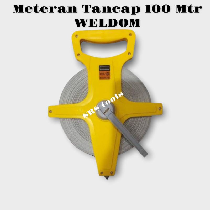 Jual Meteran Tancap Meter Fiber Roll Panjang Roll Meter M