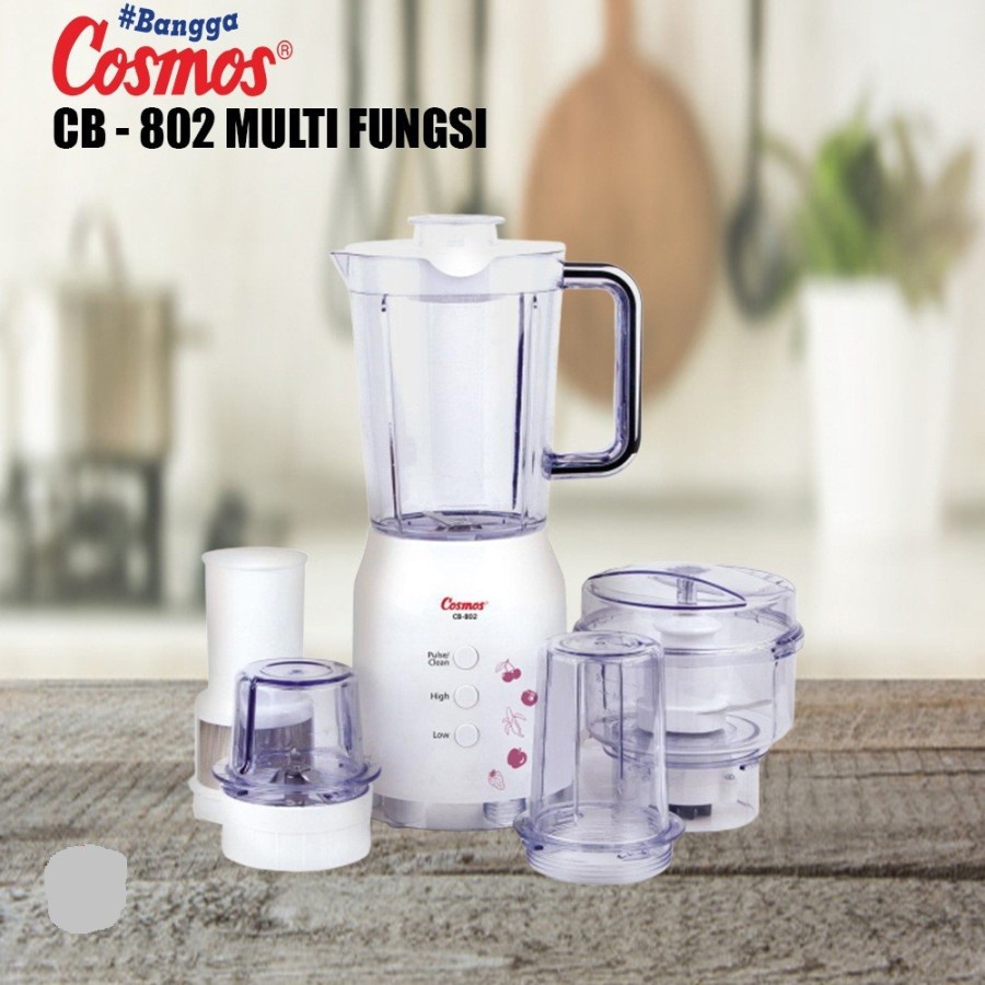 Jual COSMOS Blenz CB 802 Blender Plastik 4 In 1 CB802 1 2 Liter