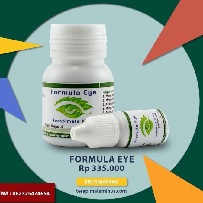 Jual FOR SALE Obat Formula Eye Untuk Mata Minus Dan Silinder Murah