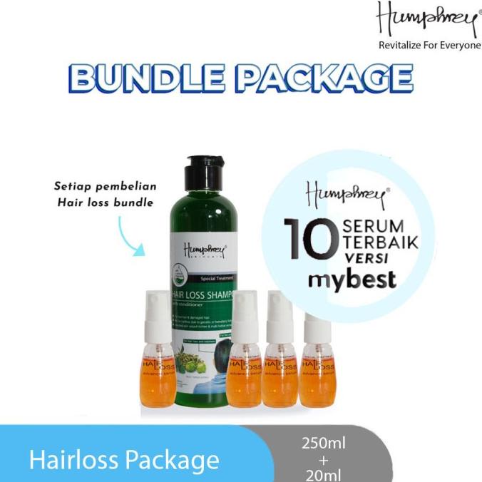 Jual HUMPHREY HAIRLOSS SMALL PACKAGE 1 SHAMPOO 4 SERUM Shopee